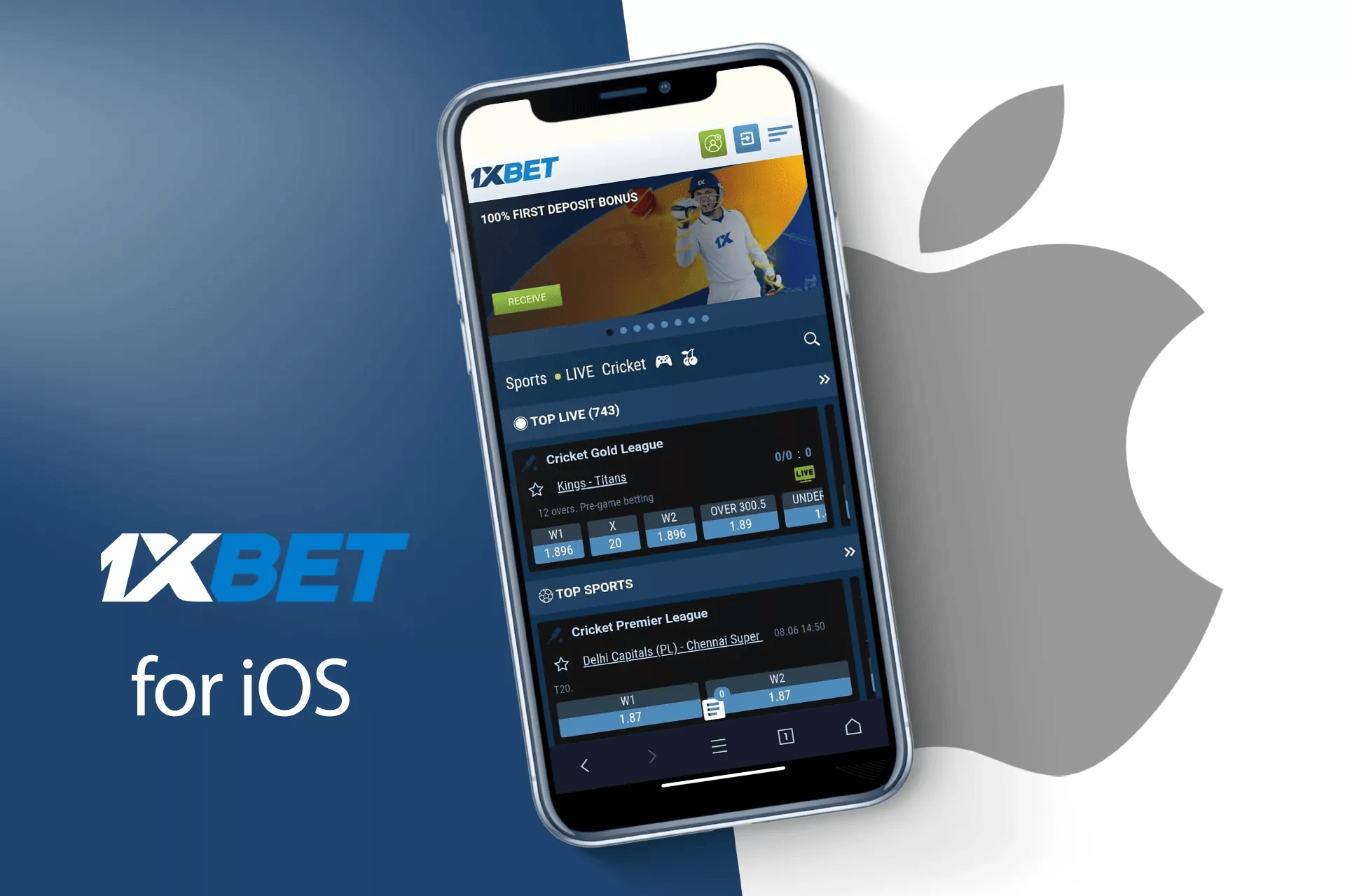 скачать приложение 1xbet